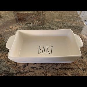 Rae Dunn BAKE Loaf Dish